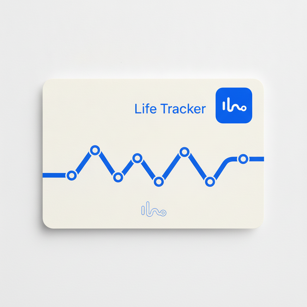 Minimal urban route visualization for a personal day path