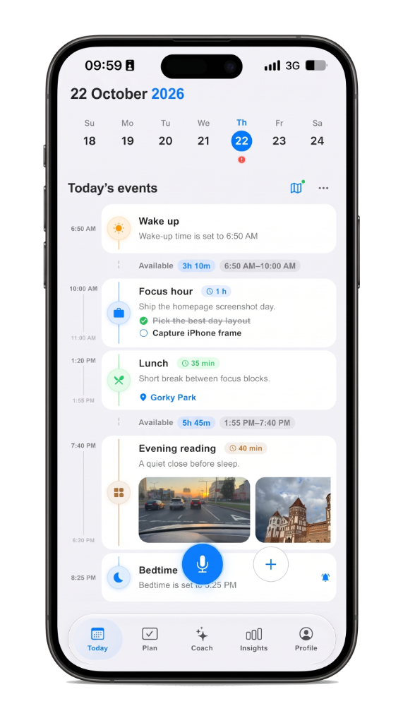 Life Tracker Today on iPhone 18 Pro Max